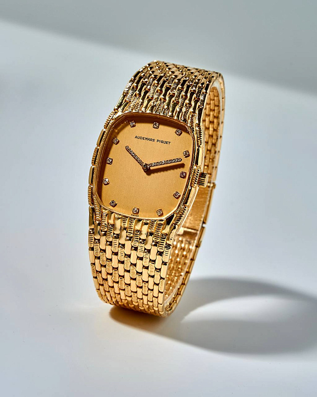 Audemars Piguet Cobra Champagne Diamond Dial and Hands