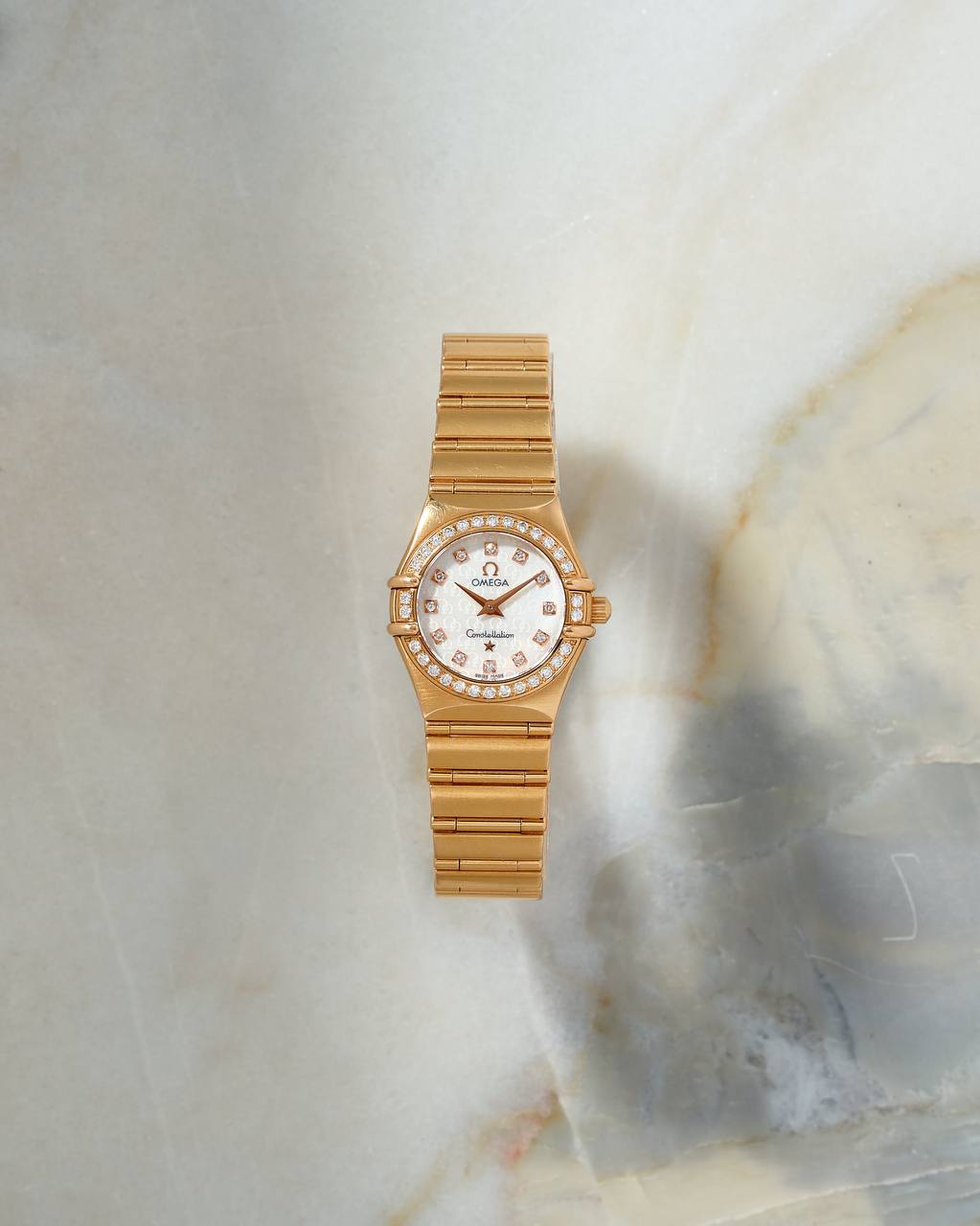 Omega Constellation Quartz Diamonds