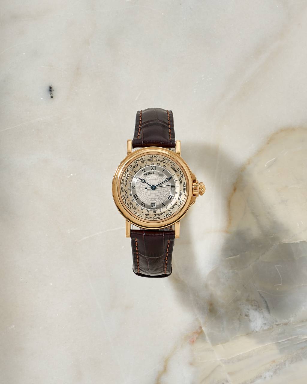 Breguet Marine Hora Mundi World Time Zones 3700