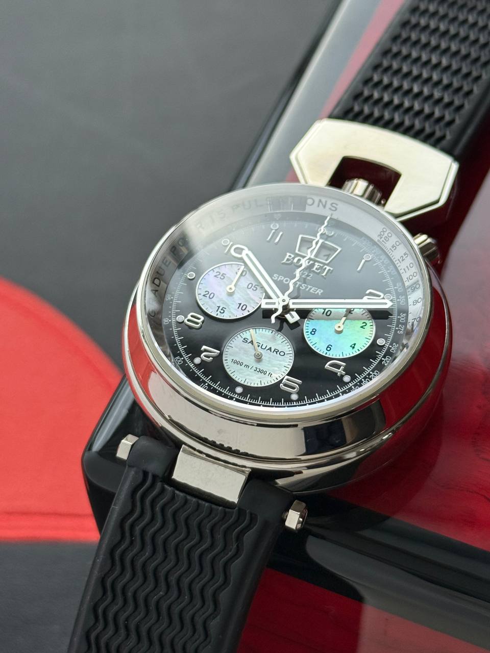 Bovet Sportster Saguaro 46mm Chronograph White Gold