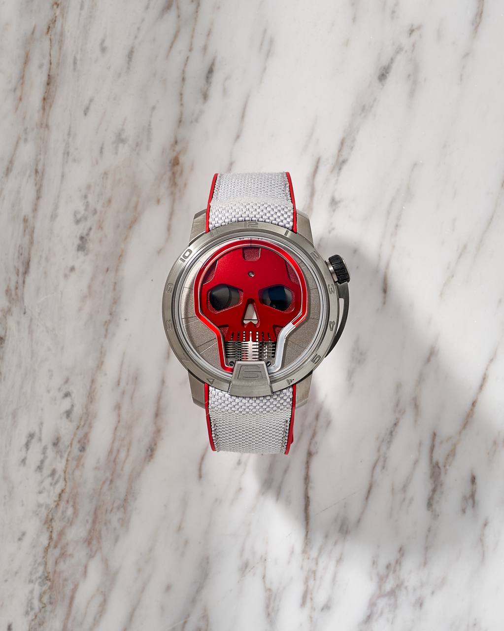 HYT Skull Titanium Red 