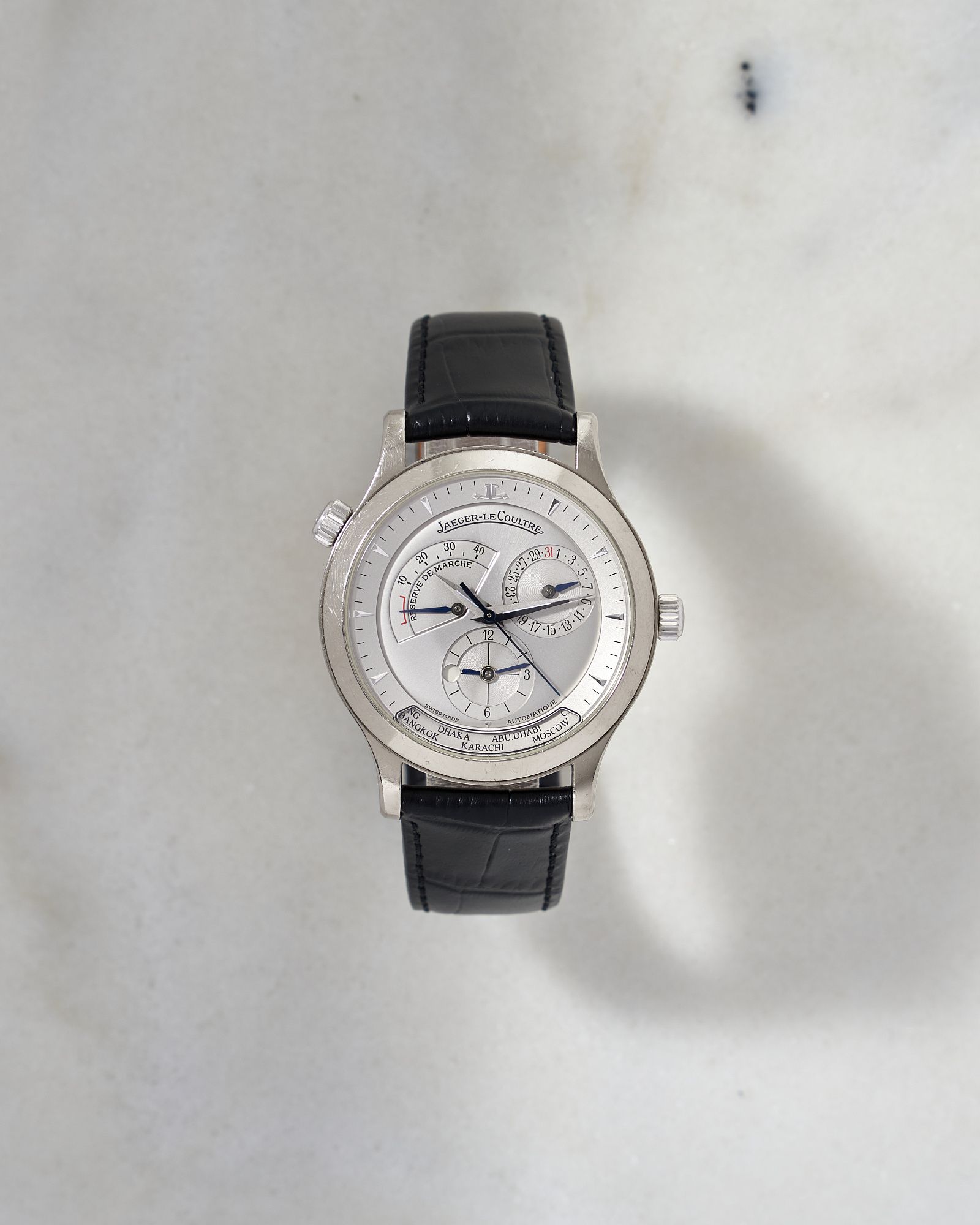 Jaeger lecoultre white deals gold