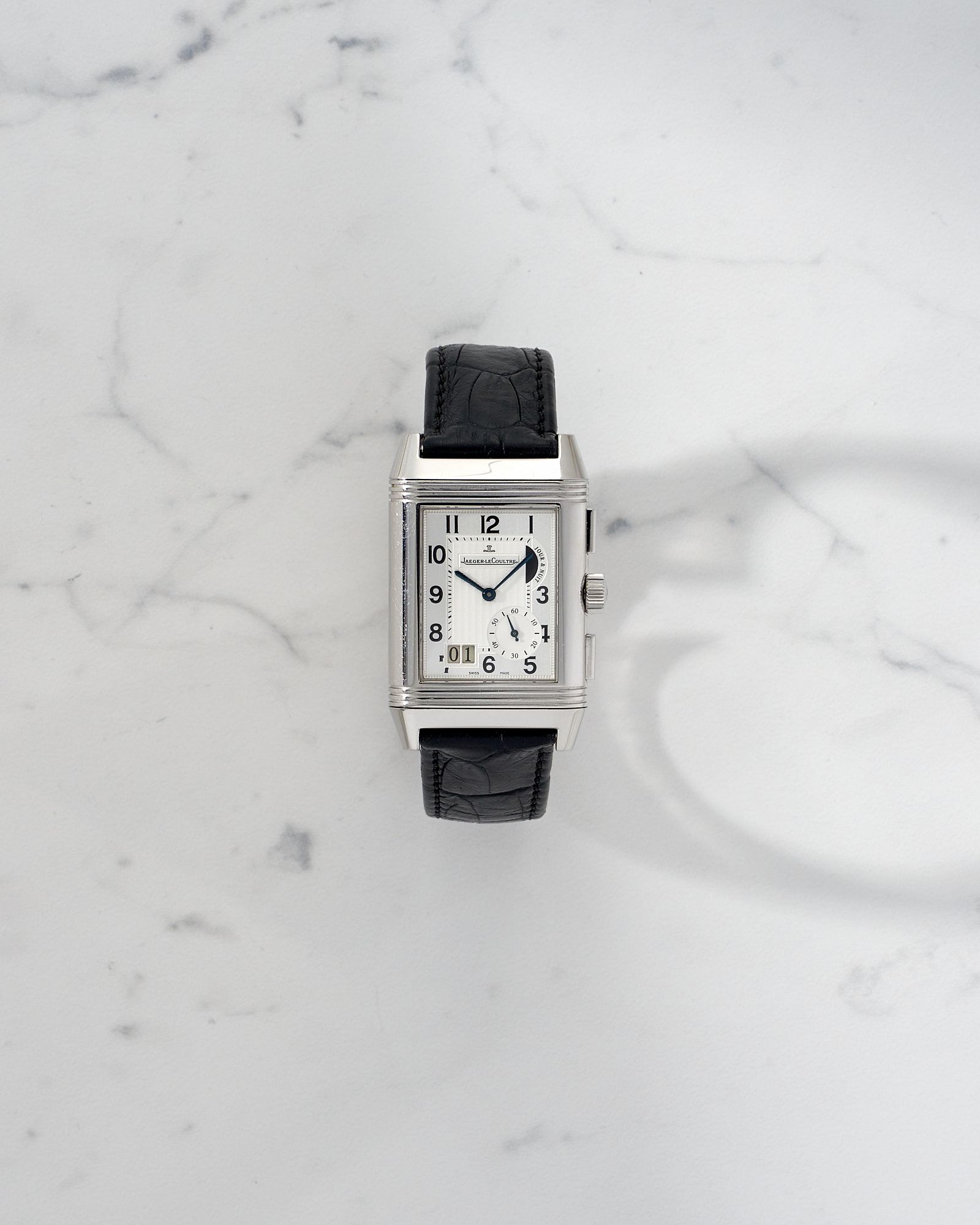 Jaeger LeCoultre Reverso Grande Date GMT .