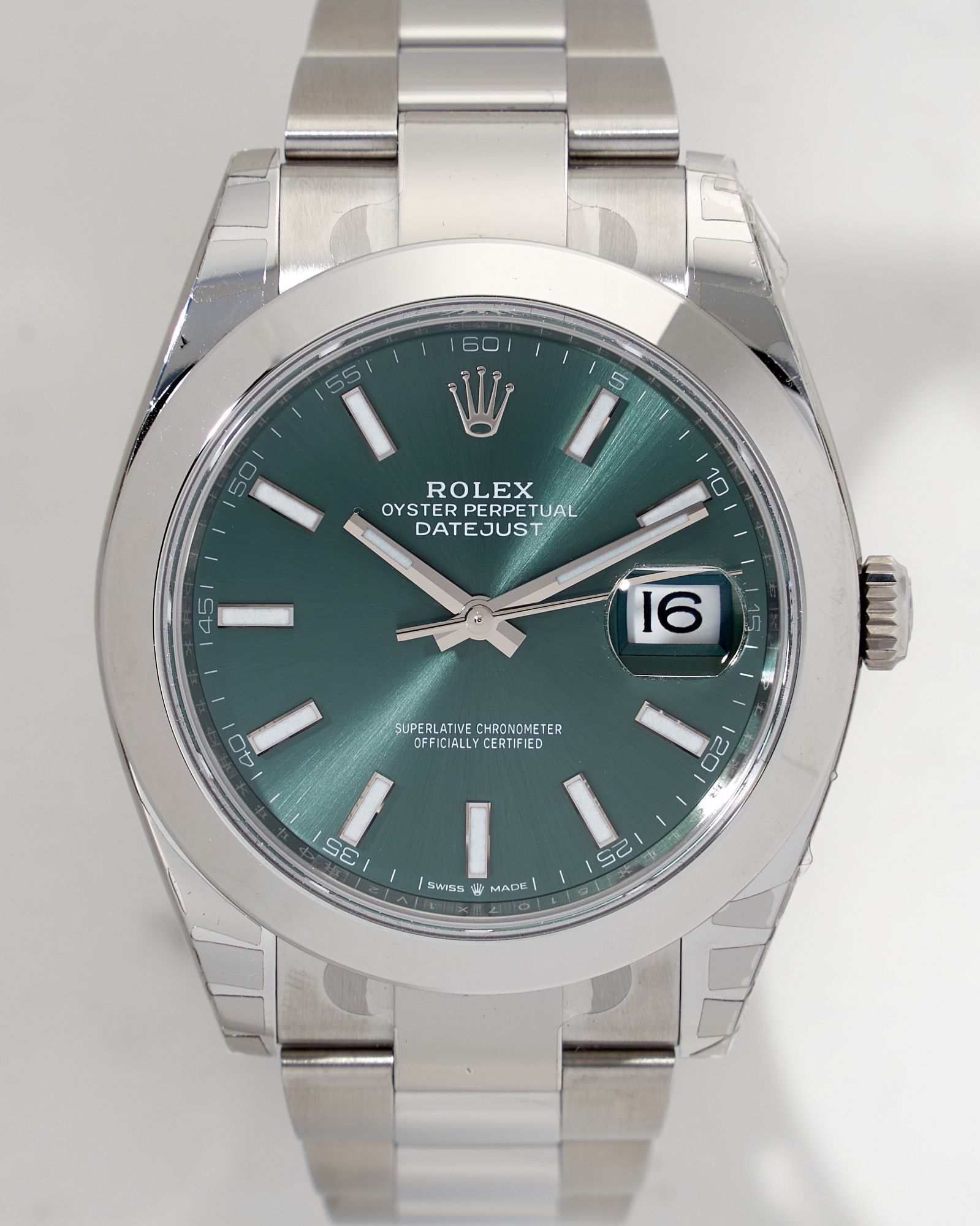 Datejust rolex clearance green