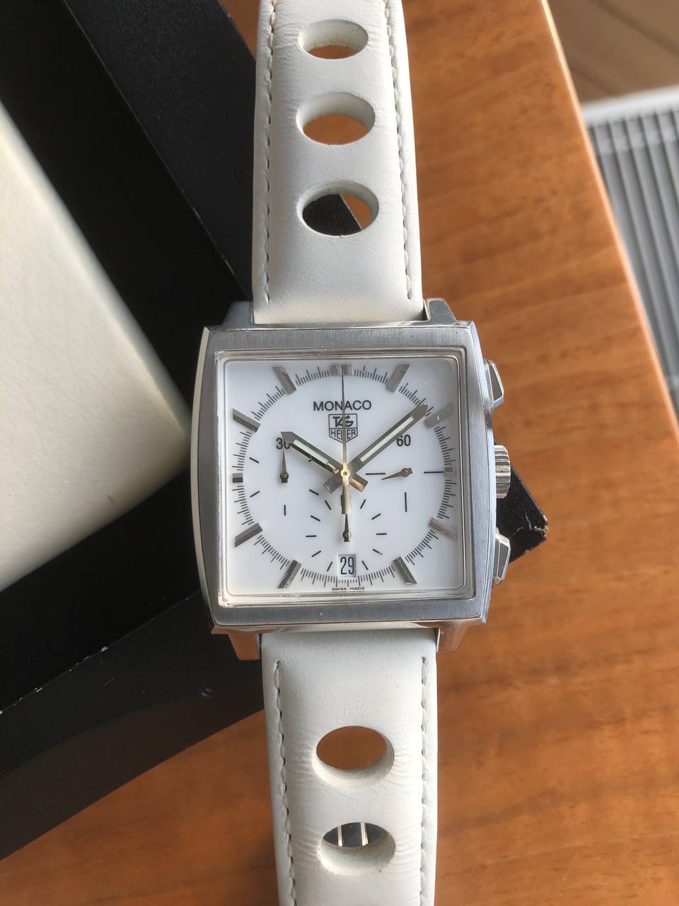 TAG Heuer Monaco Chronograph White