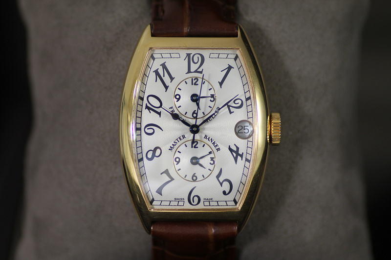 Franck Muller Master Banker Gold