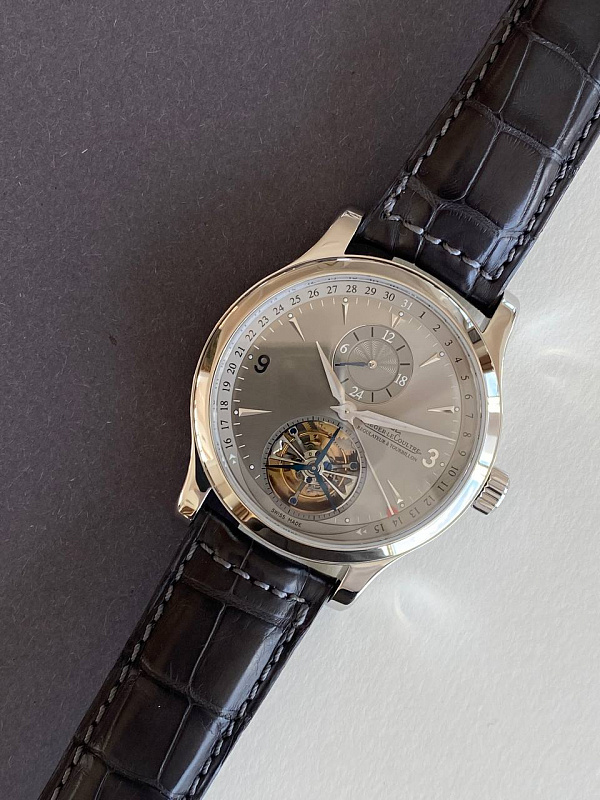 Jaeger LeCoultre Master Tourbillon Platinum Dual Time