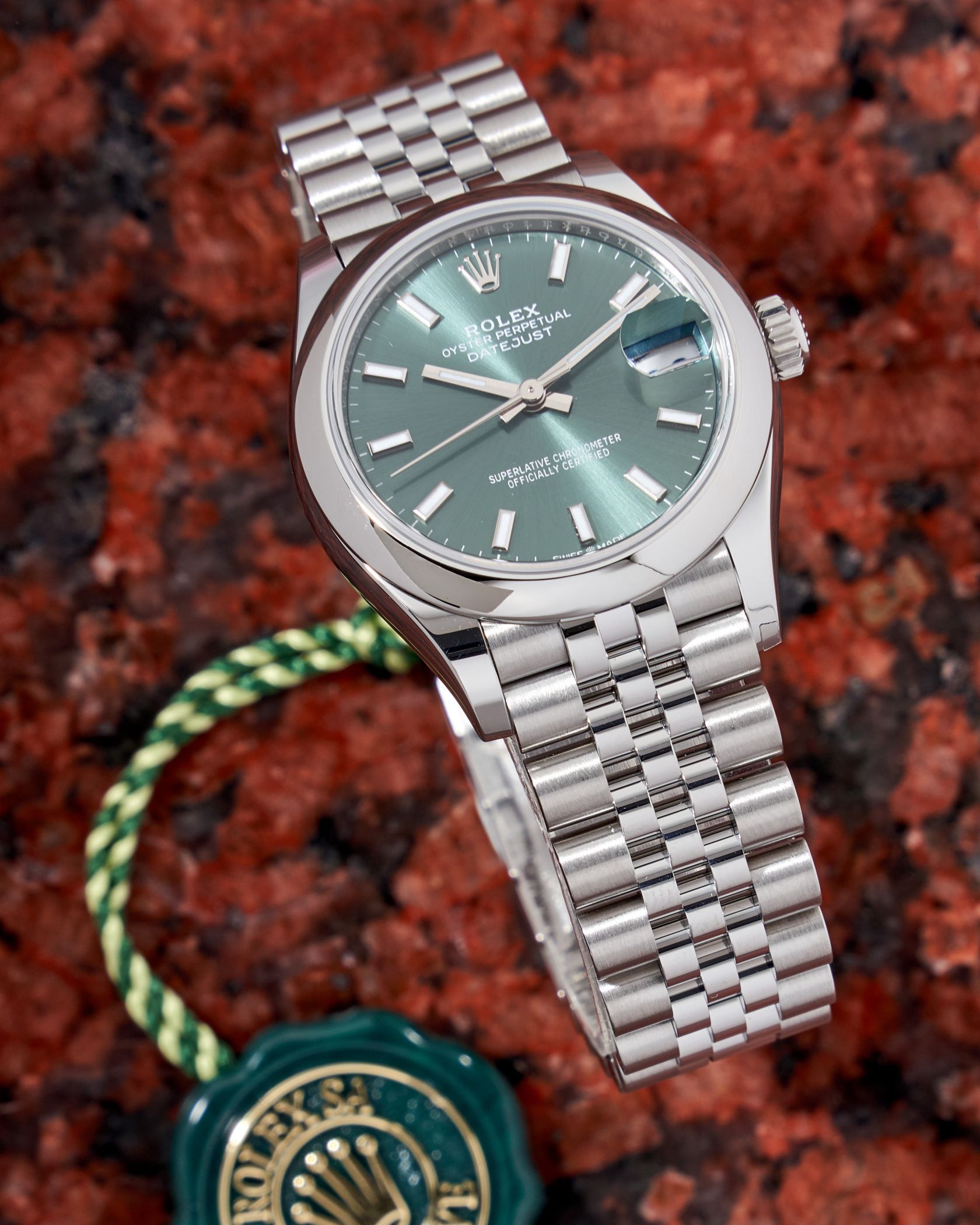 Datejust cheap 31 green