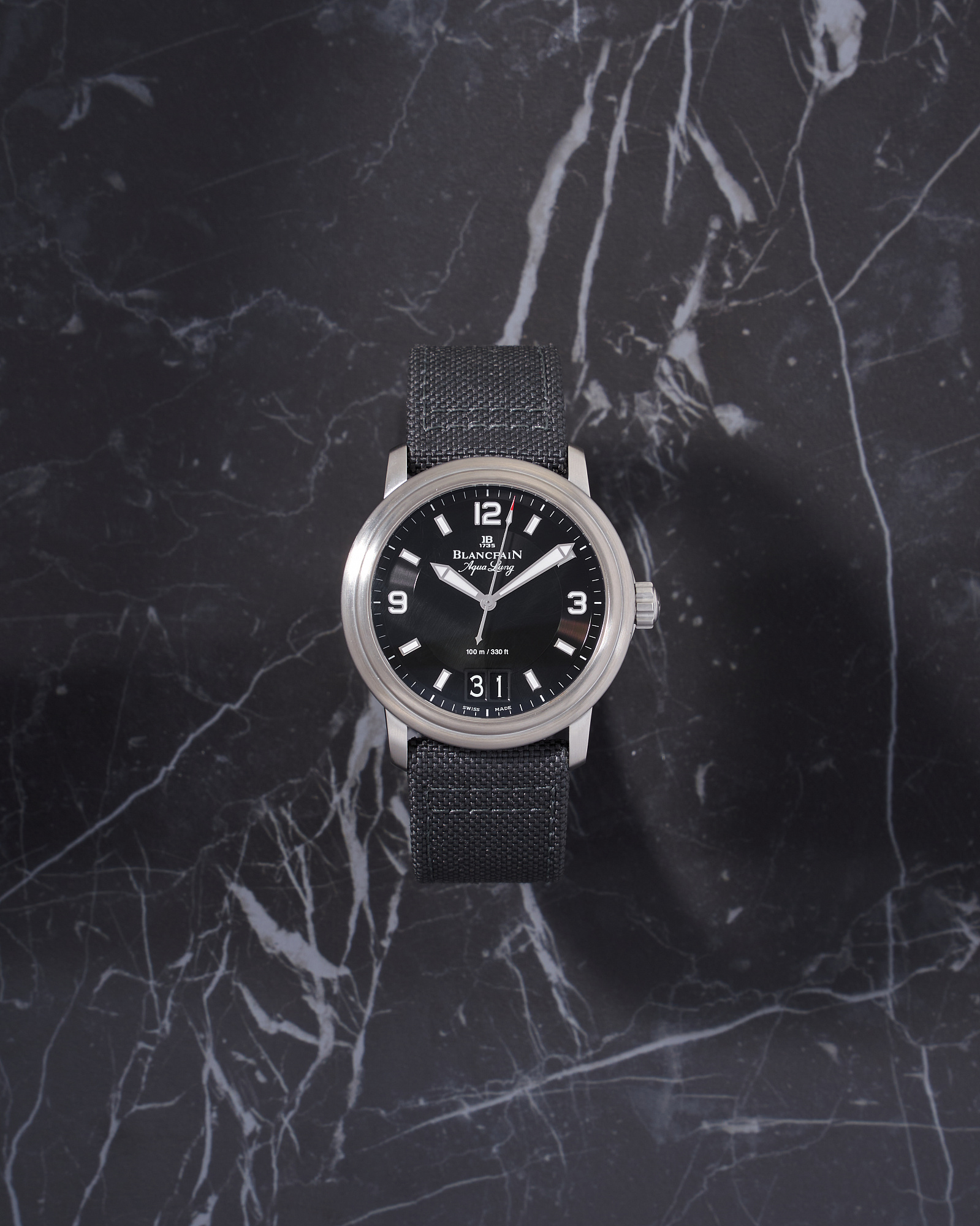 Blancpain Leman Aqua Lung Ultra Slim Big Date