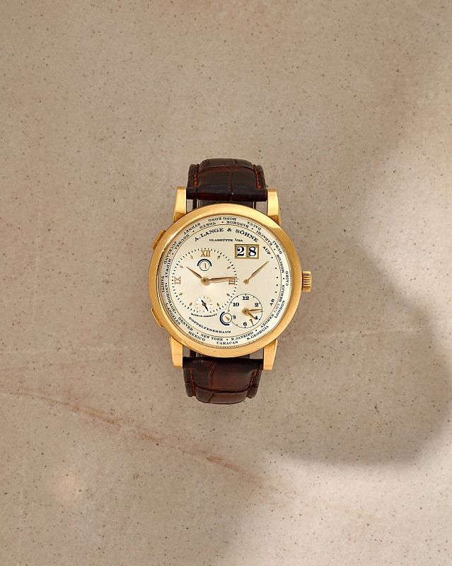 A. Lange & Söhne Lange 1 Time Zone Yellow Gold 